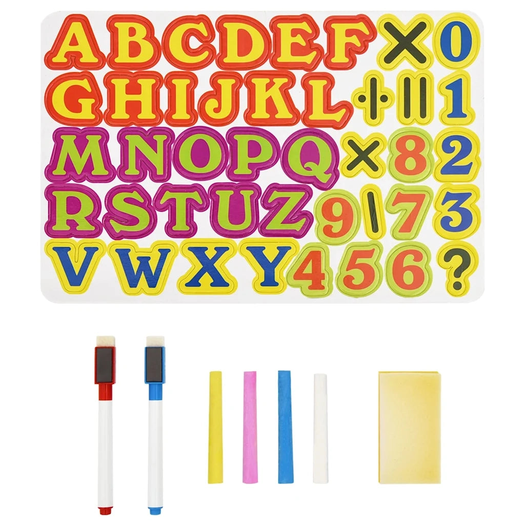 Set da Gioco 3-1 per Bambini con Cavalletto e Scrivania CFW2058703