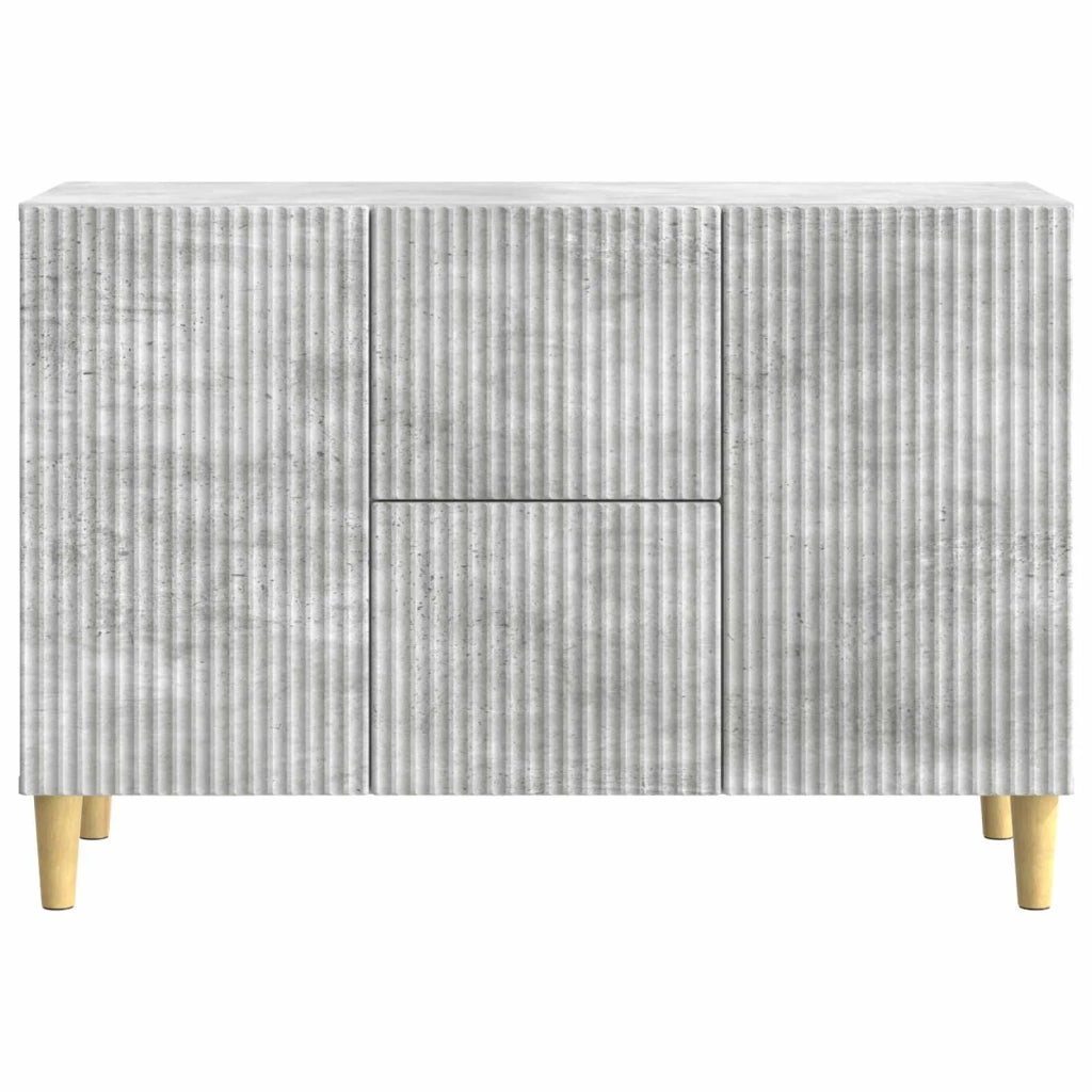 Credenza | Madia | Buffet da pranzo | Armadio da pranzo Grigio Cemento 89 x 34,5 x 60 cm Legno ingegnerizzato