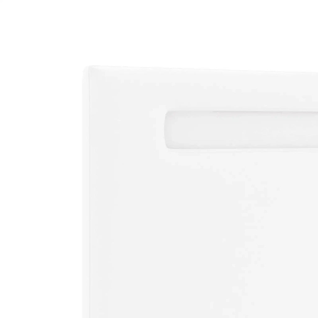 Testiera | Testata LED Bianco 200 cm Pelle Sintetica