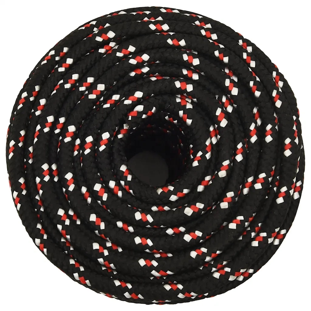 Corda | Fune per barca Nera 16 mm 100 m in Polipropilene