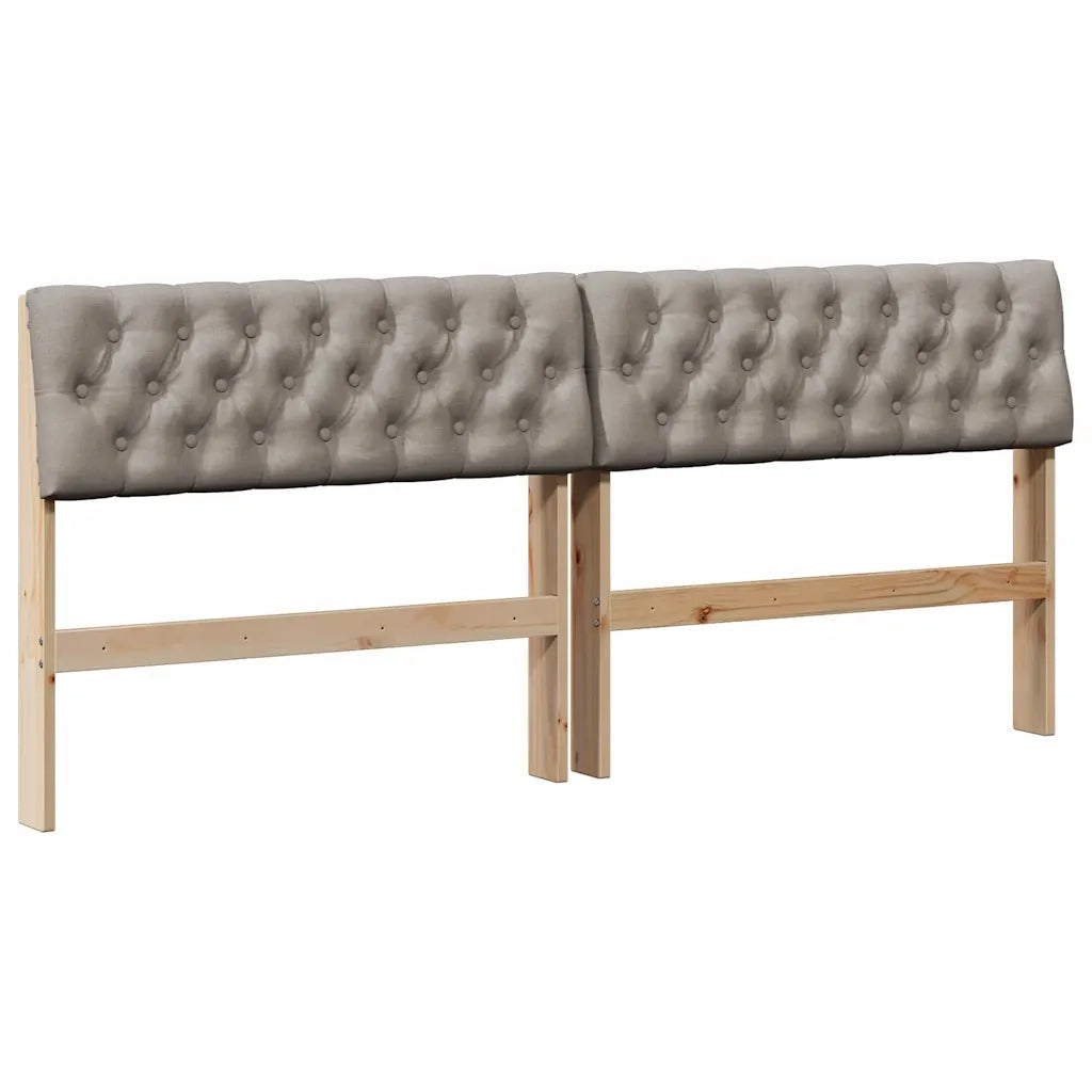 Testiera imbottita Talpa 180 cm Pino massello 879162