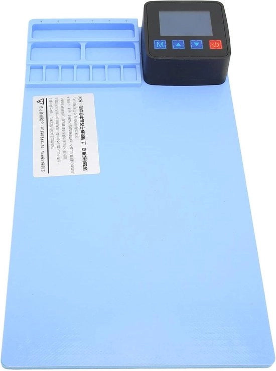 Schermafscheider per LCD - Piastra di riscaldamento per riparazione smartphone e tablet - Rimozione portatile del vetro LCD del cellulare - Matrice di riscaldamento CPB 10°C-120°C.