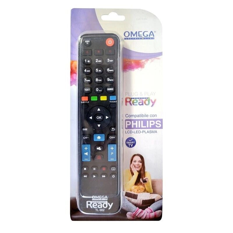 TELECOMANDO UNIVERSALE COMPATIBILE CON TELEVISORI PHILIPS