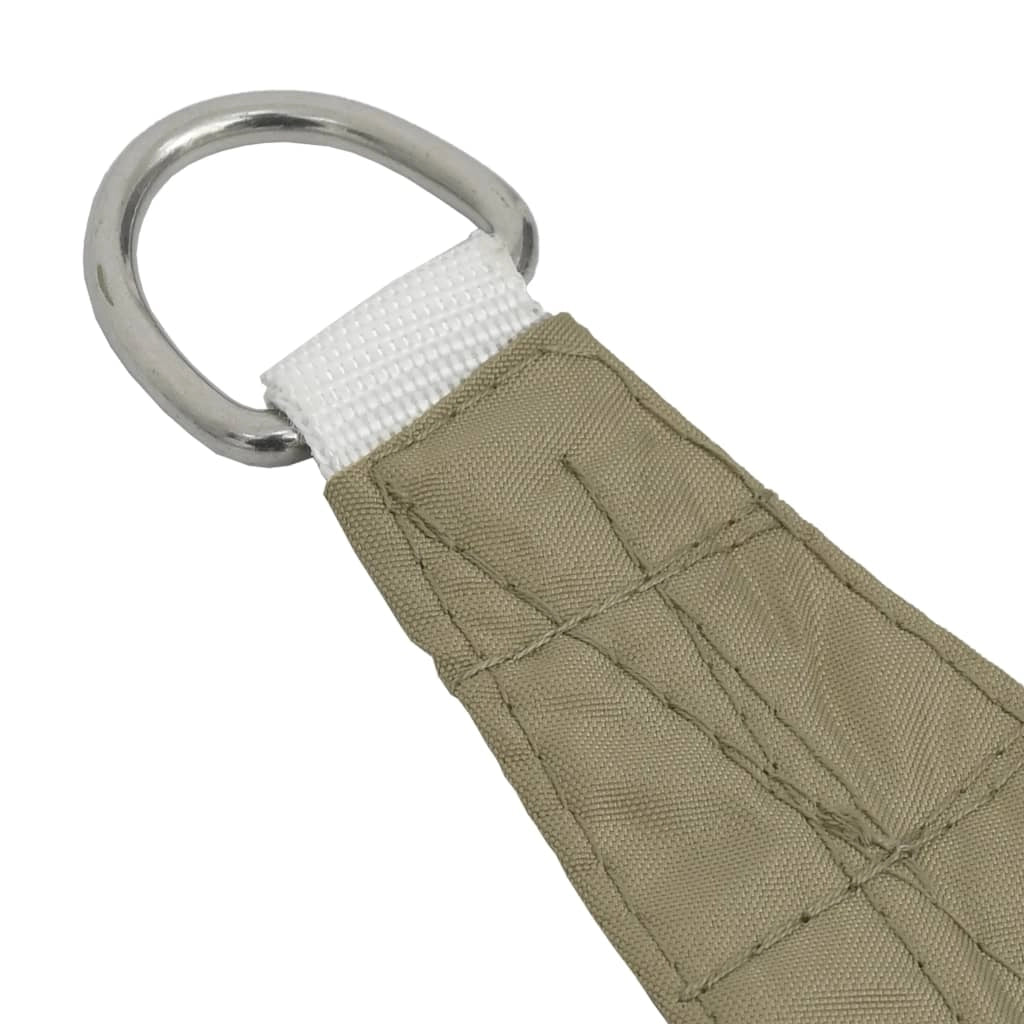 Vela ombreggiante/ombrellone rettangolare in tessuto Oxford 2,5 x 5 m beige 02_0009582
