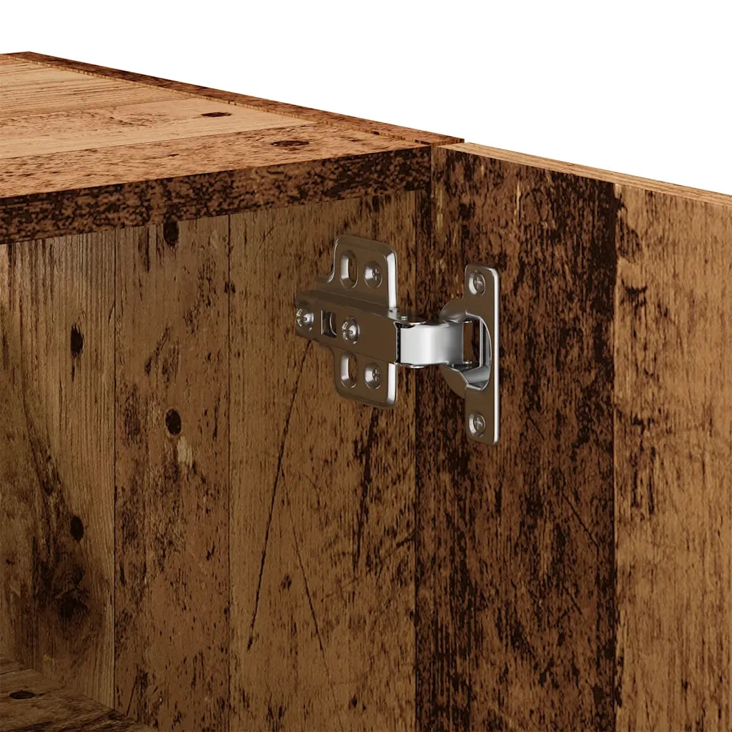 Armadietto a Muro Legno Vecchio 60x31x60 cm in Truciolato 857071