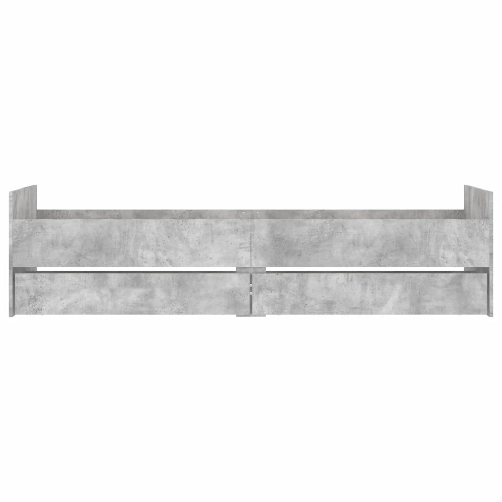 Telaio del letto con storage Sonoma grigio 80 x 200 cm 3429625