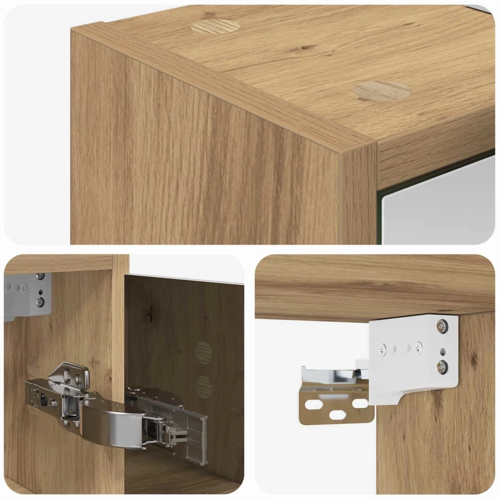 Mobiletto per specchio da bagno Rovere Artigianale 889166