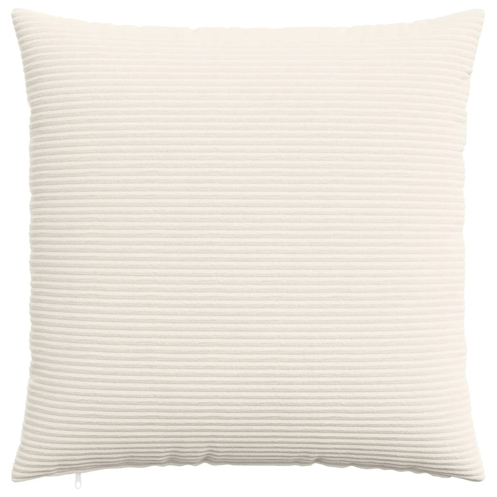 Federa 2 pcs HEERLEN Crema 65 x 65 cm corduroy 912937