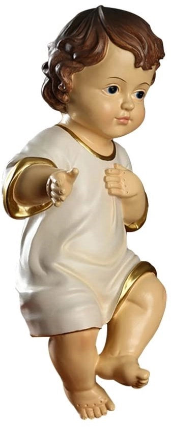 Statua di Gesù 9,8 cm - Figurina in Resina - Decorazione Religiosa - Figurine per Interno - Famiglia Sacra - Regali Fede