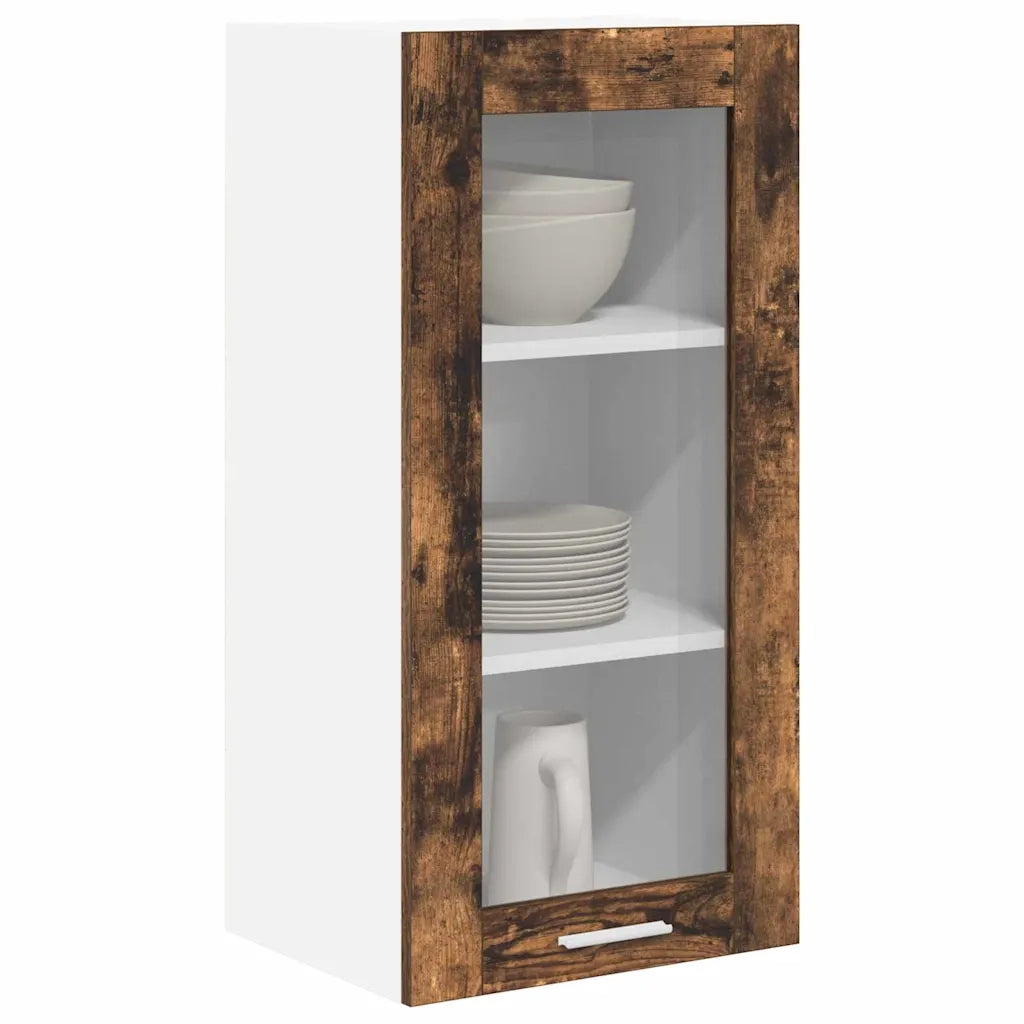 Armadio pensile Rovere fumé 40 x 31 x 80 cm Legno multistrato 884306