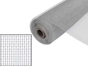 ZANZARIERA IN ALLUMINIO BRITE KOTE 18/16- - maglia 18/16 - cm.50 x mt.30 - colore argento - 1 rotolo PHIFER