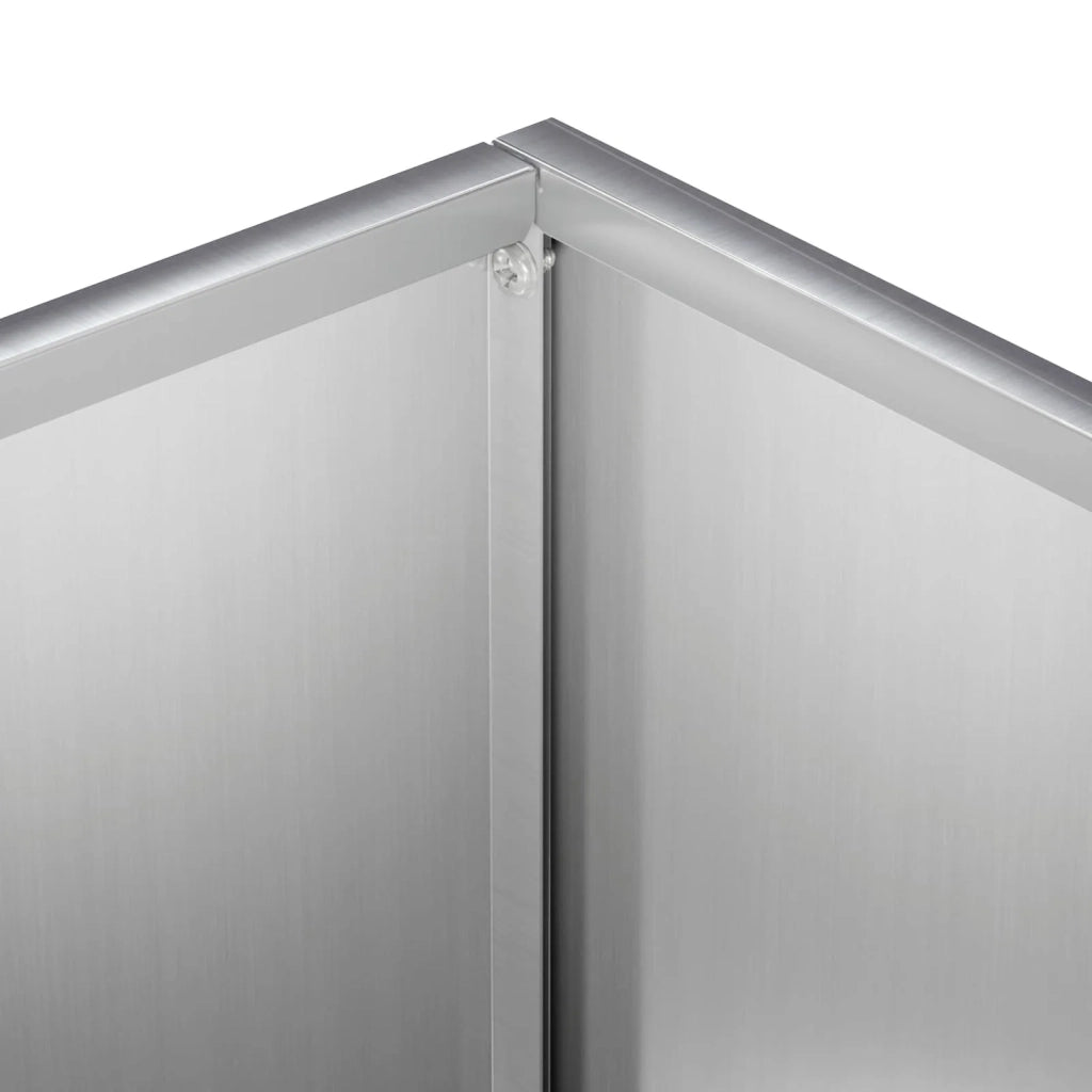 Vaso da giardino Argento 40 x 20 x 50 cm Acciaio zincato 8005424
