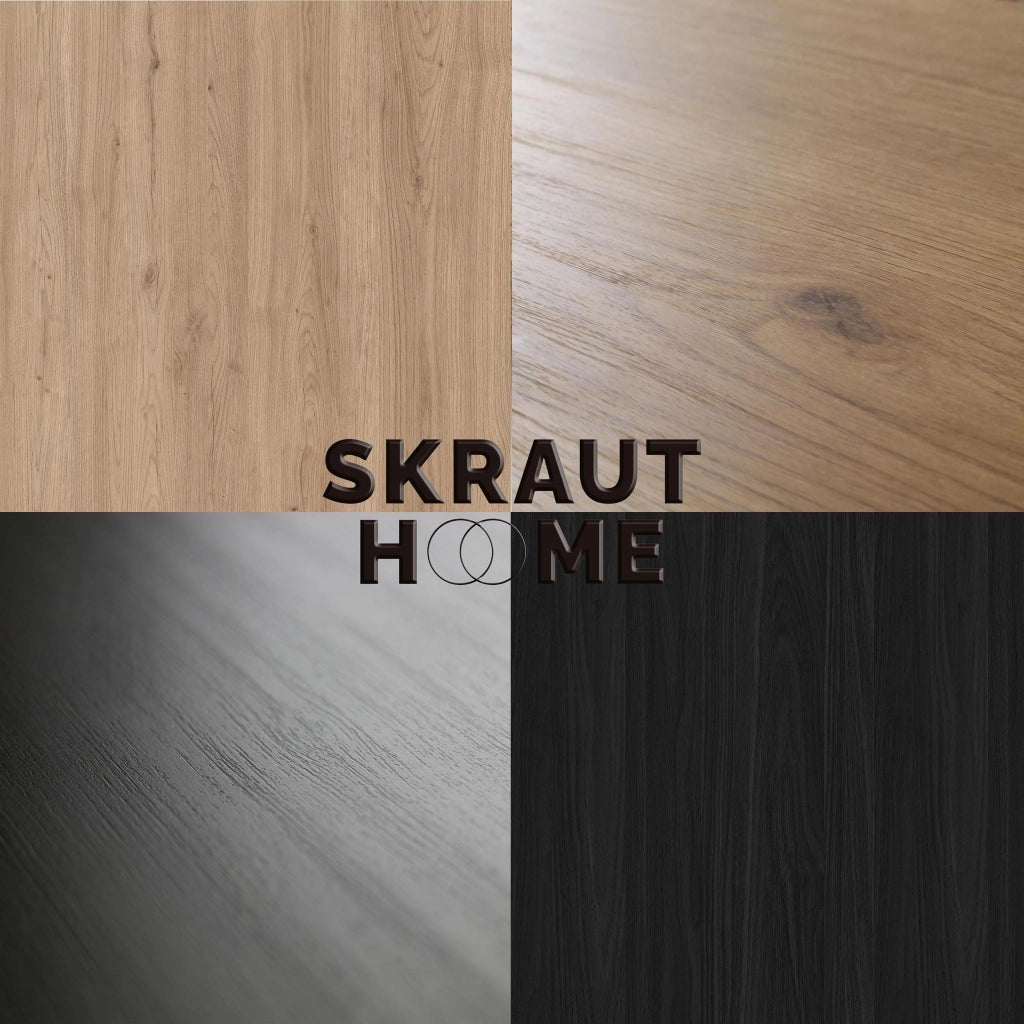 Libreria scaffale, 162x67x31cm, Per libri, Nero e rovere RF4119