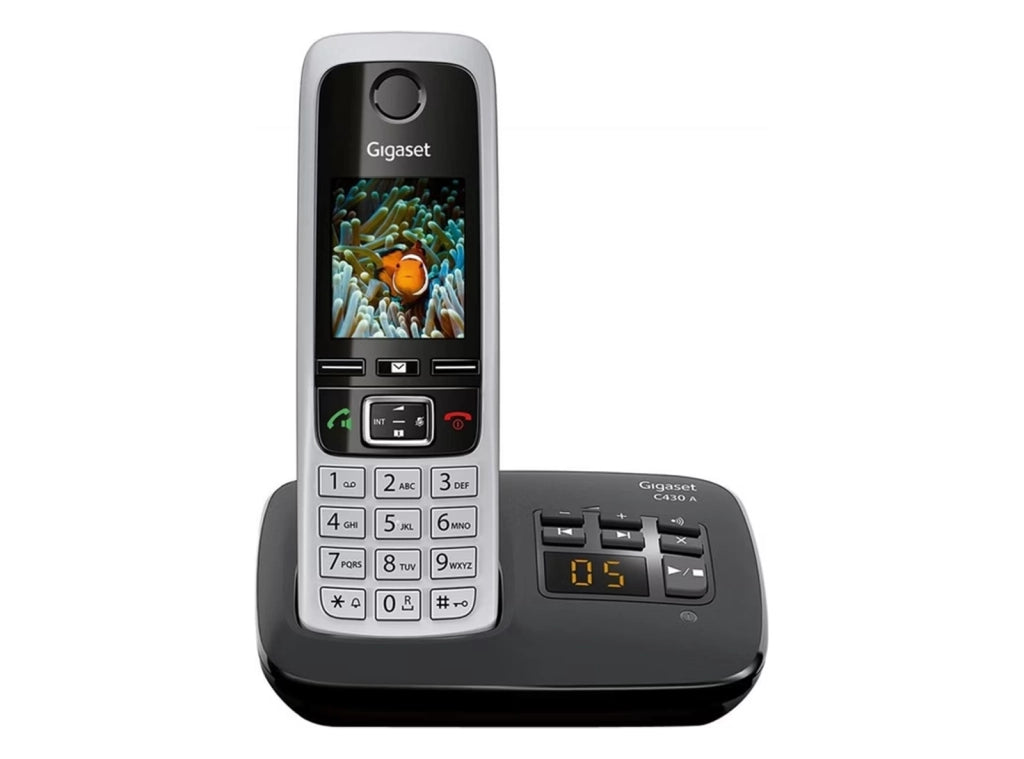 Cordless Gigaset C430A Analogico Tastiere Retroilluminata Rubrica Vip Display Colori Vivavoce