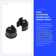 Draaibussen per paraurti - Compatibili con D*od/ge R*a/m 1500/2500/3500 - Nero - Sinistra/ Destra - Codice articolo 55276076AD/55276077AC - Draaibussen per paraurti posteriori