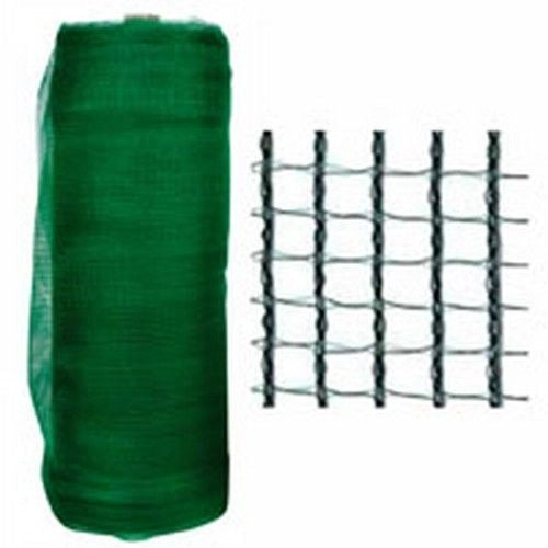 T-rex 05261 Rete Antigrandine rotolo 100 m altezza 150 cm doppia trama HDPE anti UV 32 g-m² maglia 5x8 mm colore Verde