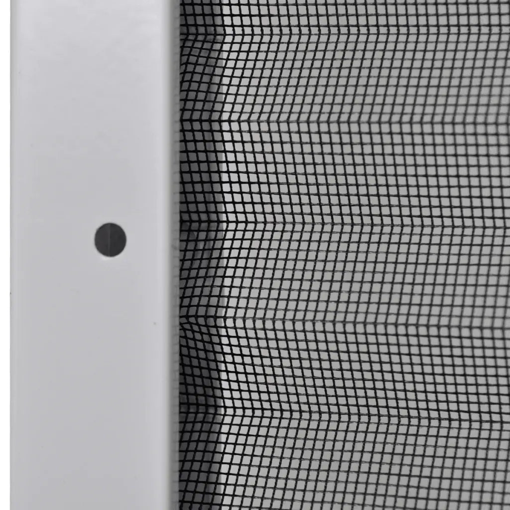 Finestra per Insetti Finestra Plisse 160 x 80 cm in Alluminio con Ombra CFW3555149