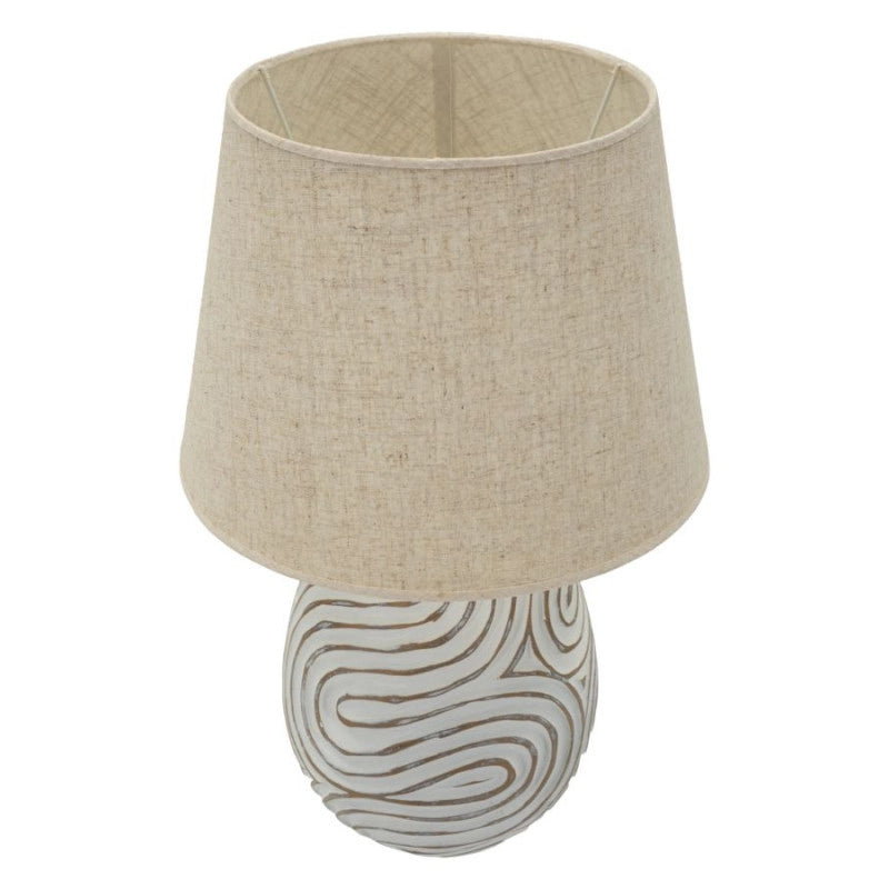 Lampadelle A Da Tavolo Resina Oblix cm ø 35x55