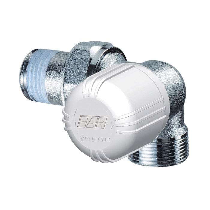VALVOLA TERMOSTATIZZABILE A SQUADRA SX- 3/8- FAR- pezzi 1