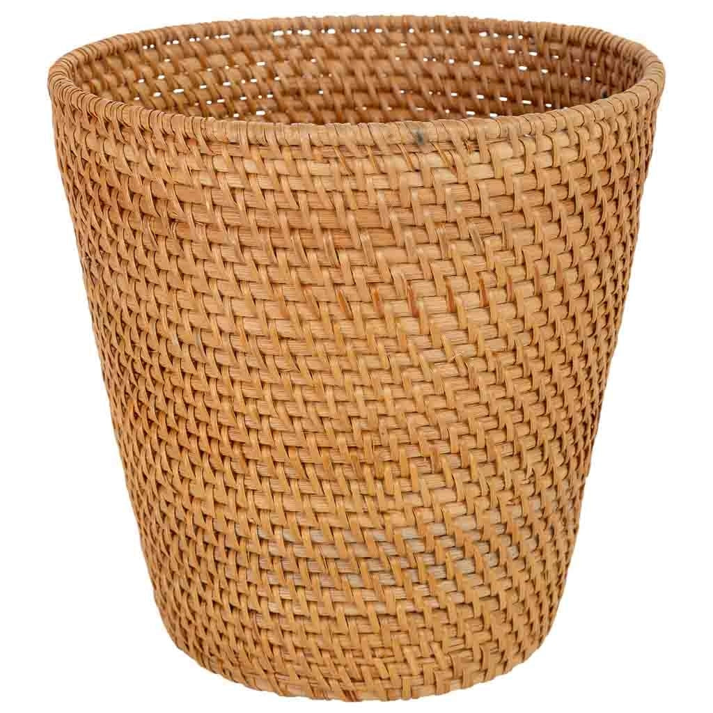 Cestino in rattan marrone D26xh26