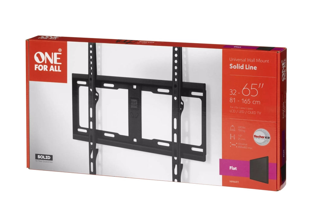 One For All Supporto TV fisso Solid VESA 400