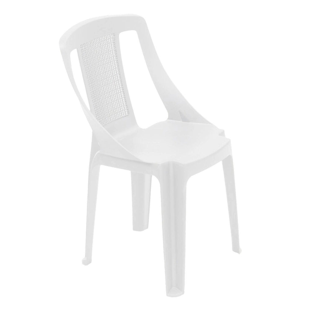 Miniat, Sedia da Esterno una Sedia Made in Italy, Bianco