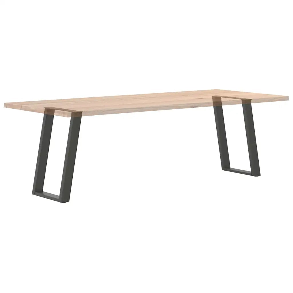 Gambe per tavolo da pranzo a forma di U 2 pz | Piede del tavolo Antracite 60x(72-73) cm Acciaio