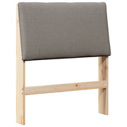 Testiera | Testata imbottita Talpa 80 cm Pino massello