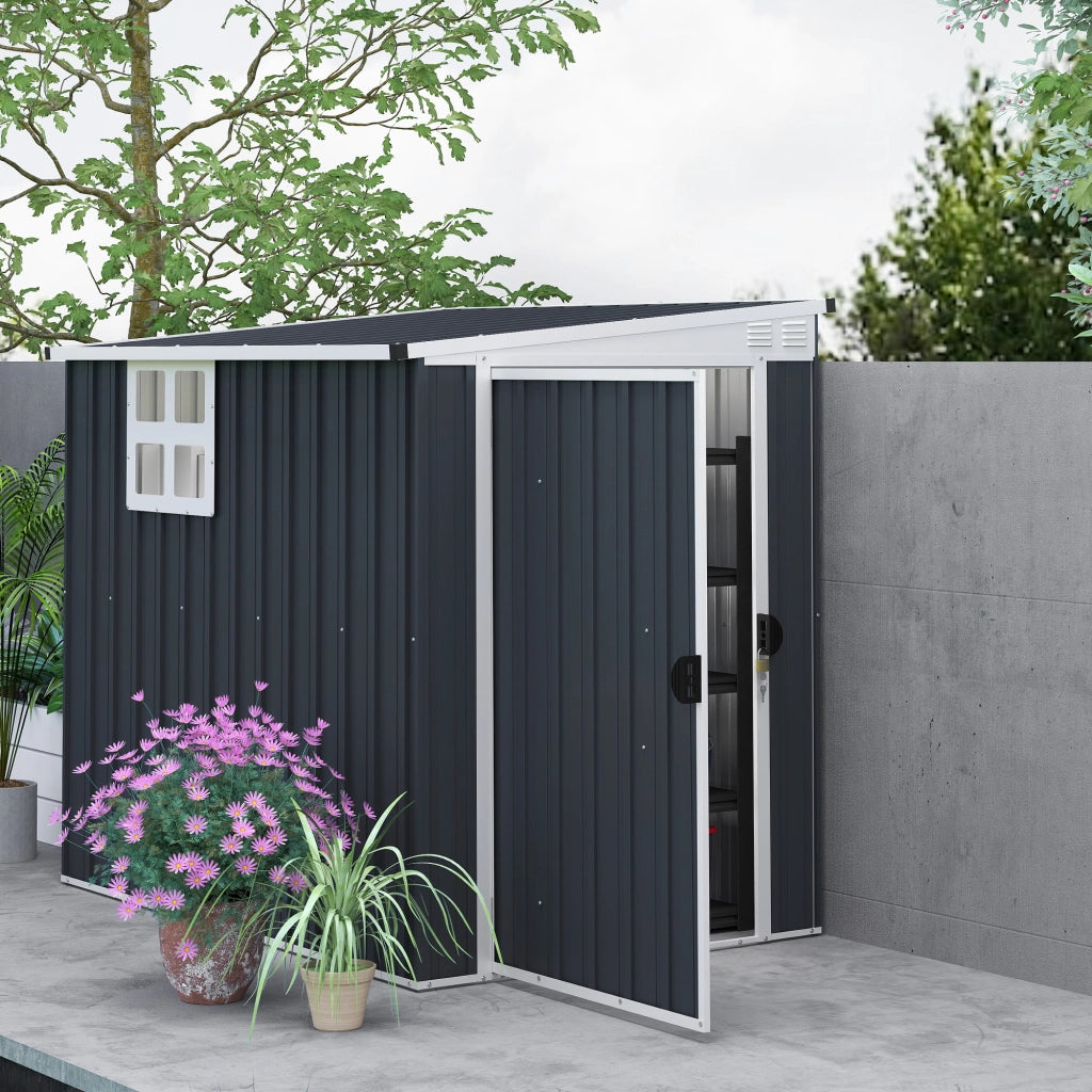 Casetta da giardino ¨C Minimal ¨C acciaio antracite
