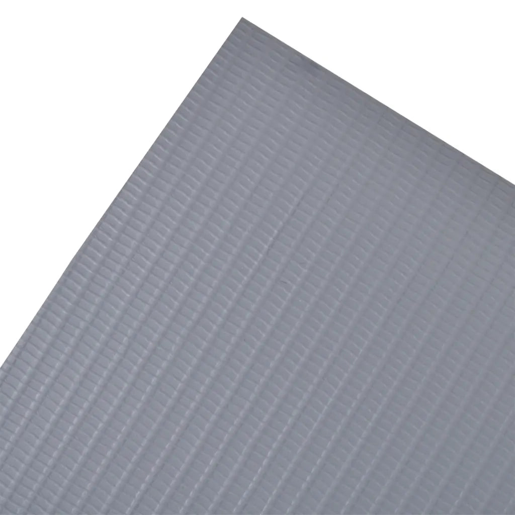 Recinzione Frangivento da Giardino PVC 70x0,19 m Grigio Chiaro 41619