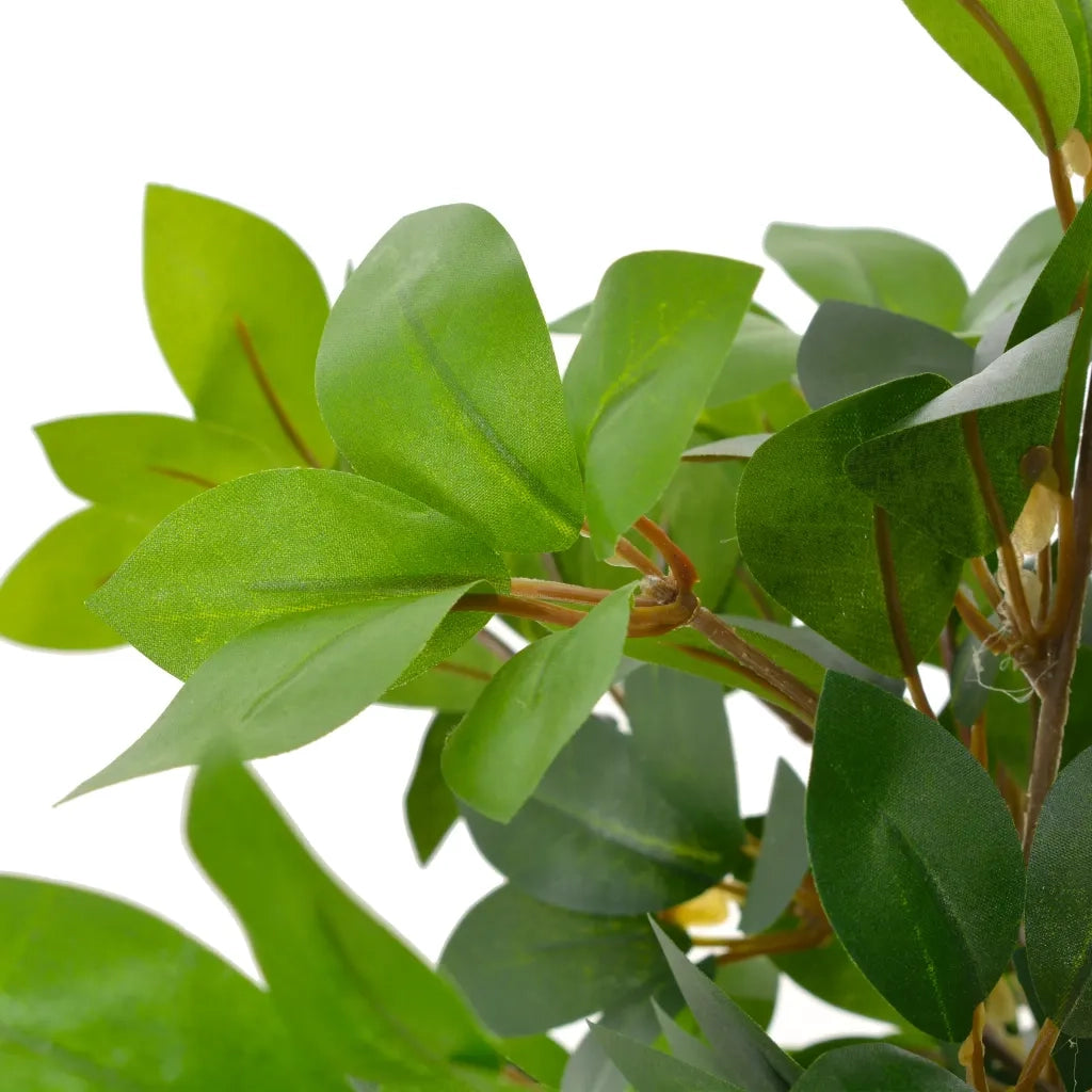 Albero di Alloro Artificiale con Vaso-Piante Decorative Verde 120 cm 240541