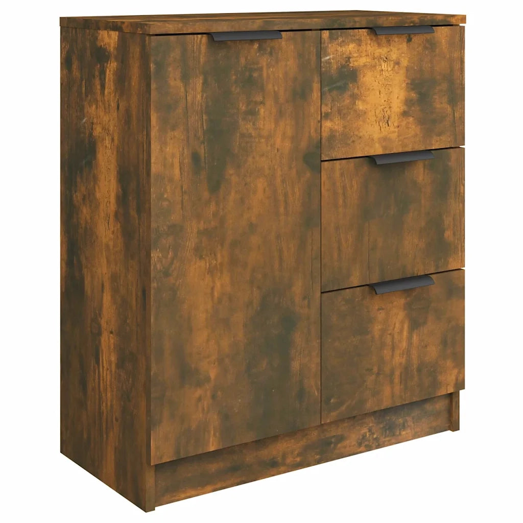 Credenza Rovere Fumo 60x30x70 cm in Legno tecnico 816988