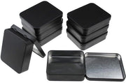 Bacchette metalliche leggere - 8 pezzi - nero - sostenibile - 93 x 83 x 25 mm