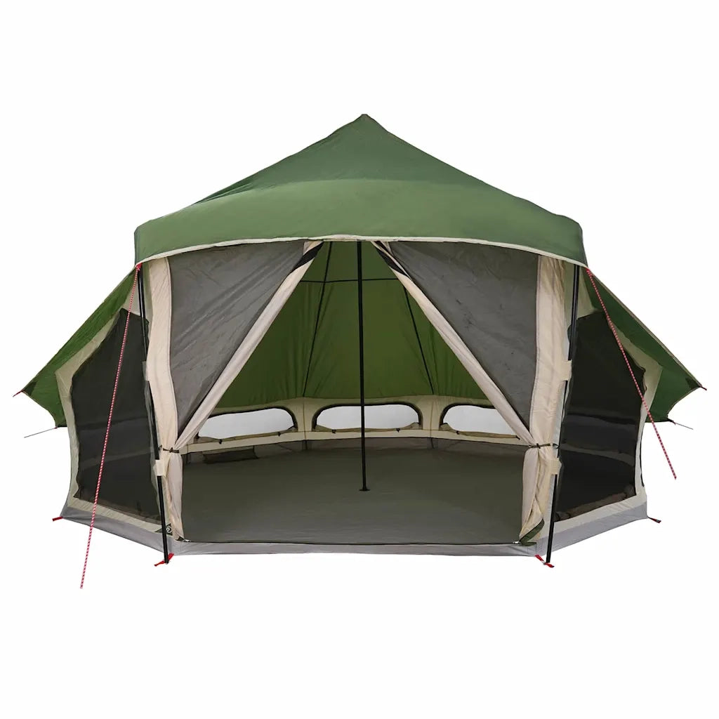 Tenda Tipi con tetto-Tenda da campeggio Verde 508 x 470 x 300 cm taffet¨¤
