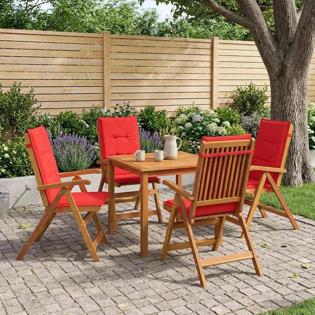 Set da pranzo da giardino 5 pezzi Naturale 3434600