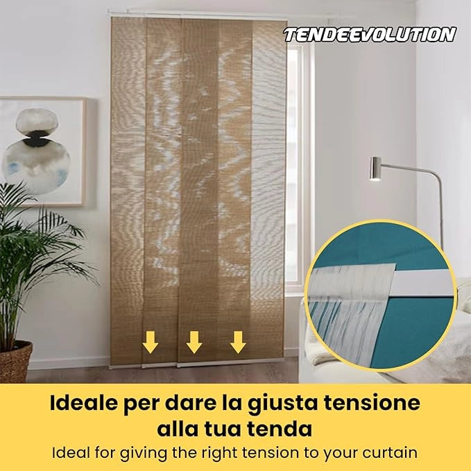 Peso Piatto in Alluminio Alluminio Grezzo per Tende - Lunghezza barra 180cm, 3cm Largo, 2mm Spessore - Profilo per Binari, Strip LED, Teloni