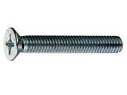VITI PER METALLO 4.8 TESTA SVASATA PIANA- - ø mm.5x35 - 200 pezzi AMBROVIT