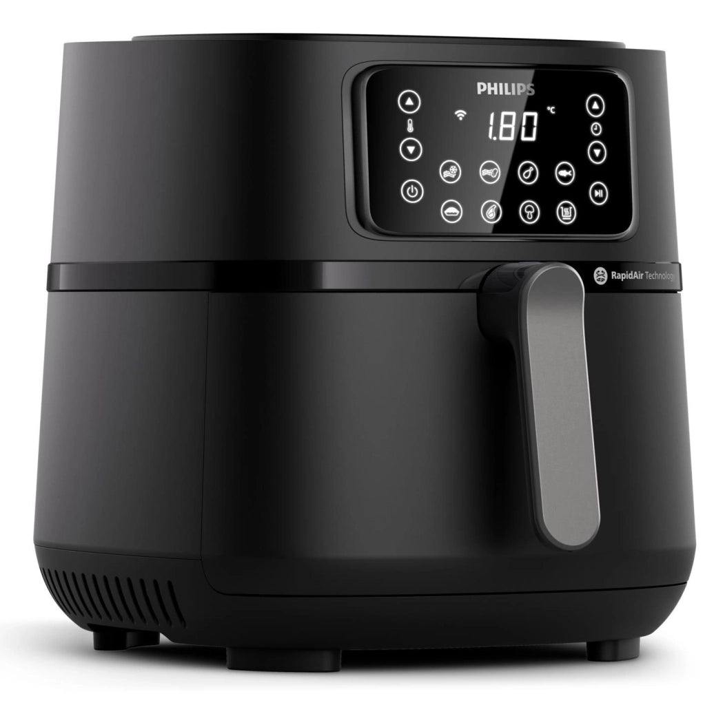 Philips HD9285-93 Friggitrice ad aria XXL Serie 5000 7,2 L 2000 W 16 programmi Wi-Fi colore Nero