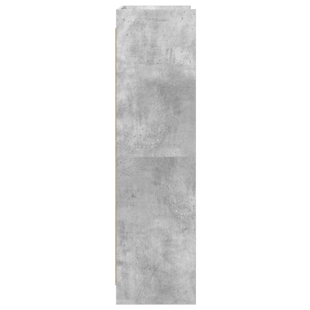 Libreria Grigio Concretè 87,5 x 30 x 111 cm 8011294