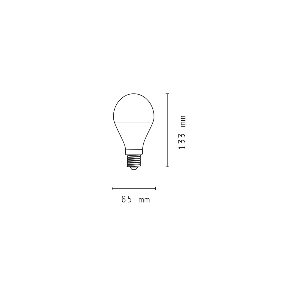 Lampadina led E27 RGBW 8W