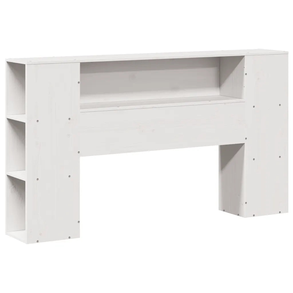 Giroletto senza Materasso Bianco 160x200 cm Legno Massello Pino 3323645