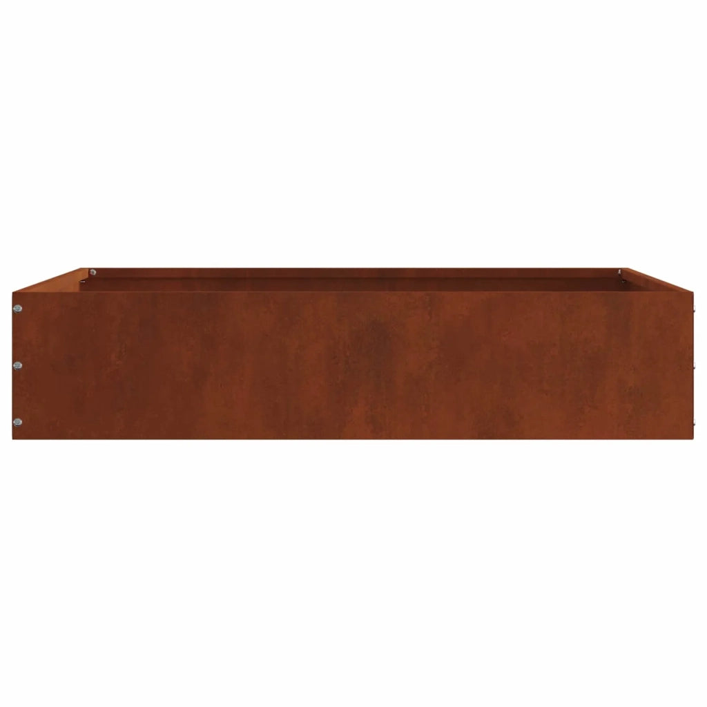 Bordura per Prato 6 pcs Ruggine 60 x 60 x 13 cm 874743