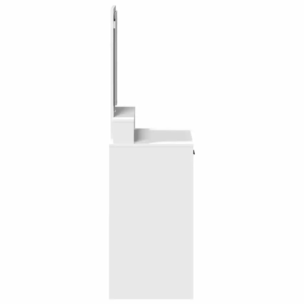 Toeletta | Tavolo da Trucco Bianco 50 x 41 x 140 cm Legno multistrato