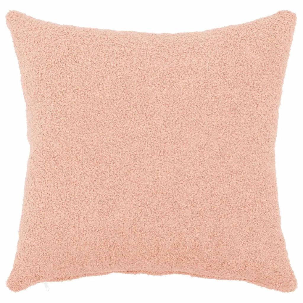 Federa 12 pcs HEERLEN Rosa 50 x 50 cm Bouclé 910917