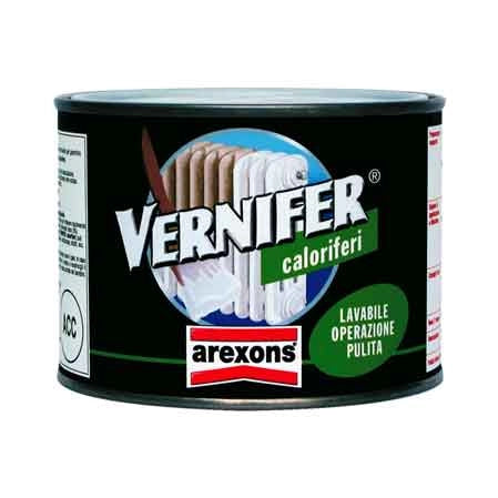 SMALTO PER CALORIFERI 'VERNIFER' 500 ml - Bianco satinato - AREXONS