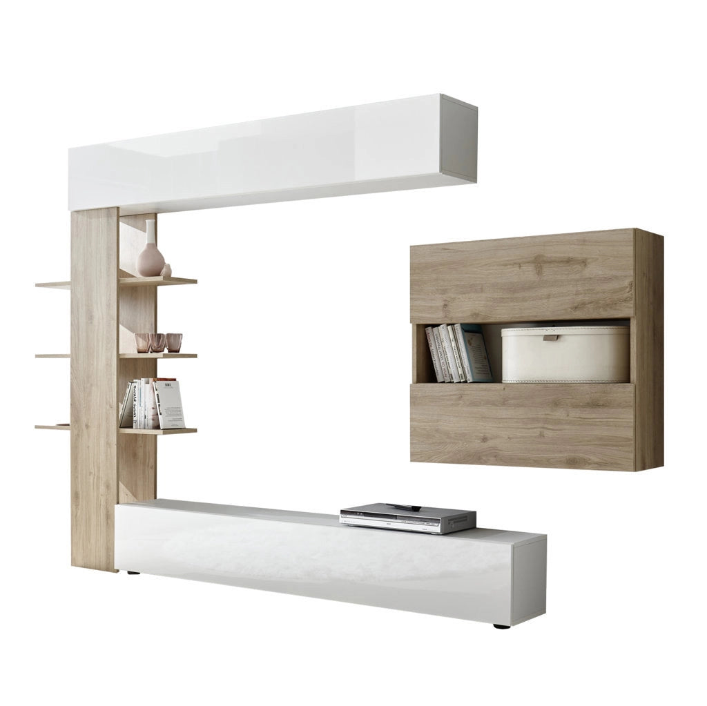Composizione Living ANDY 1 rovere
