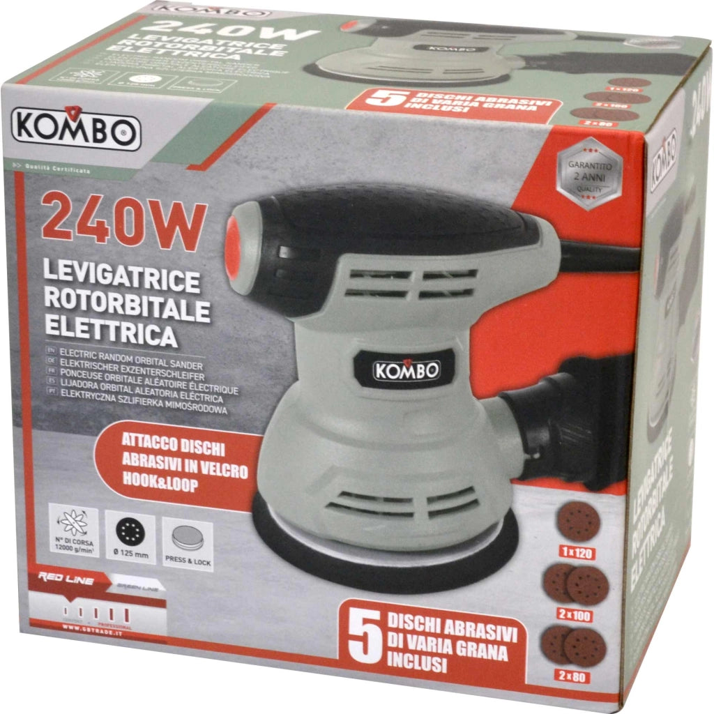 Levigatrice Roto orbitale 240W
