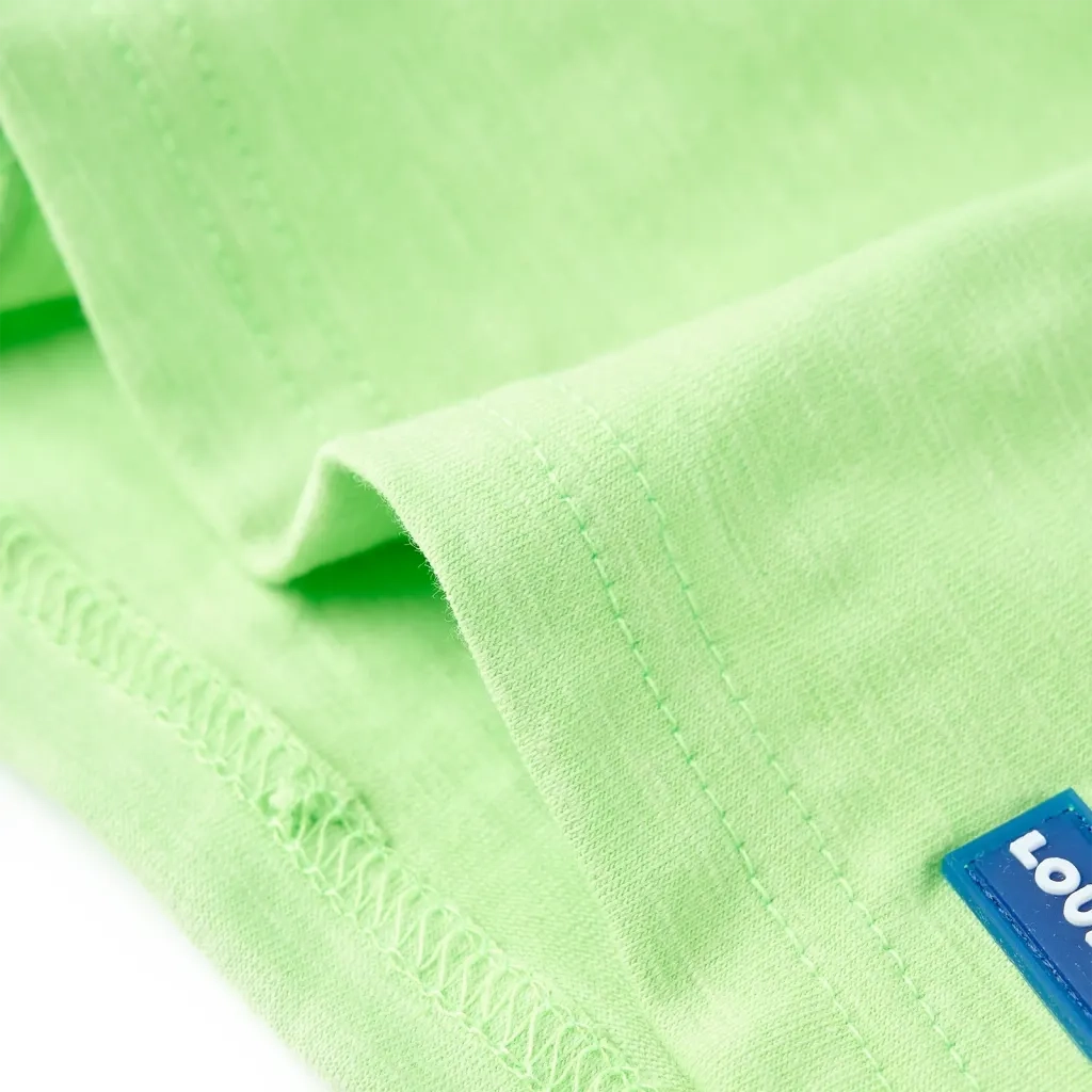 Maglietta da Bambino Verde Neon 128 12472