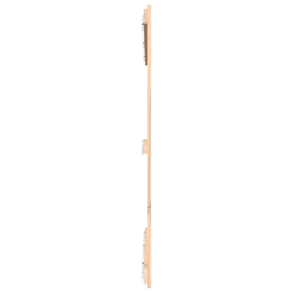 Testiera | Testata da Parete 146,5x3x110 cm in Legno Massello di Pino