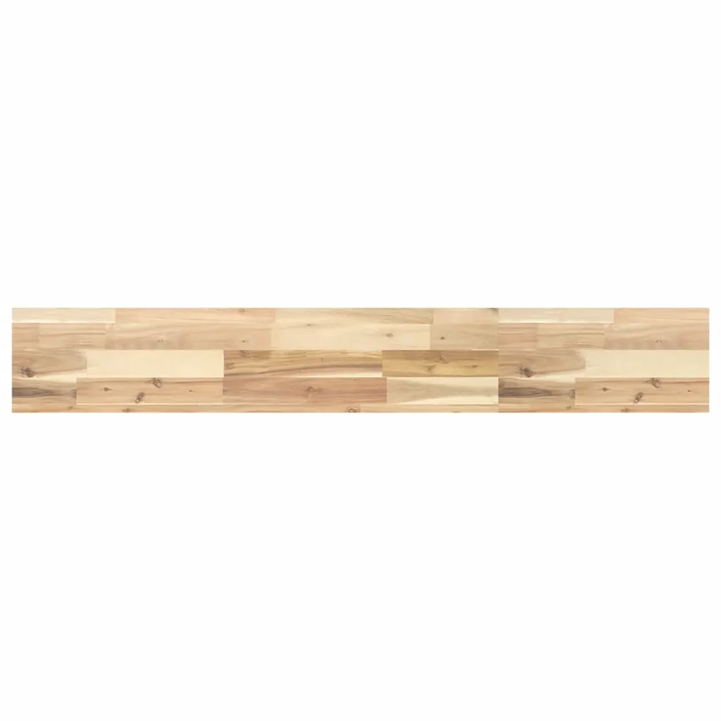 Mensole da Parete 4 pz 120x20x4 cm Legno Acacia Non Trattato